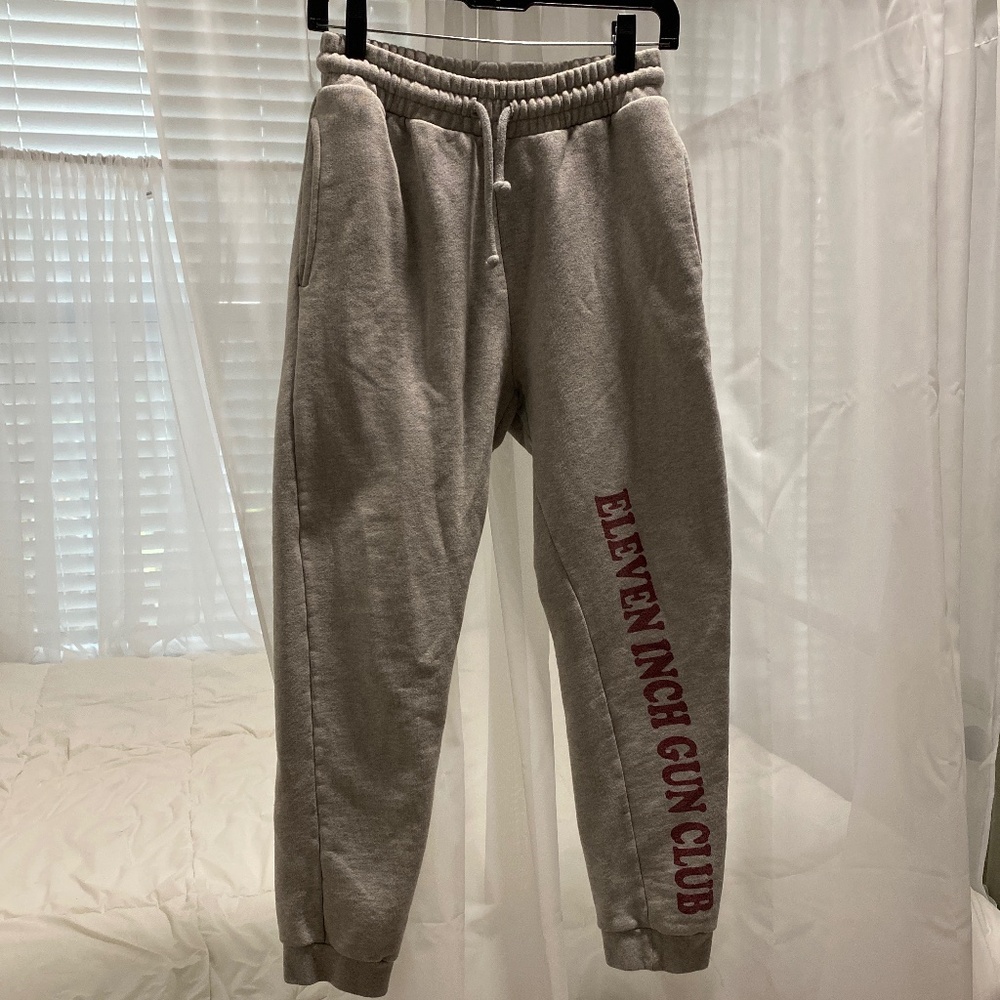 Vetements Grey Sweatpants Eleven Inch Gun Club 2017